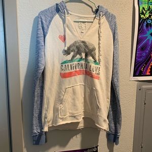 Billabong Raw Hem Hoodie California Love